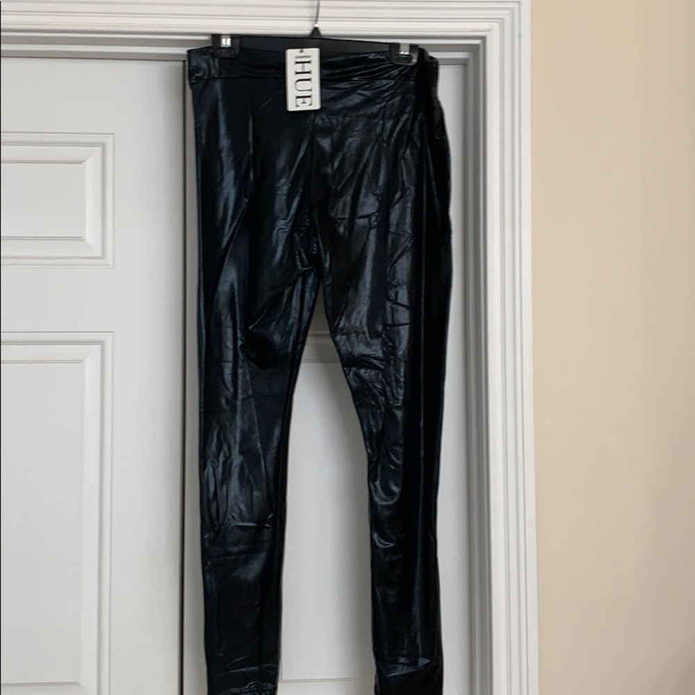 HUE Body Gloss leggings NWT size XL